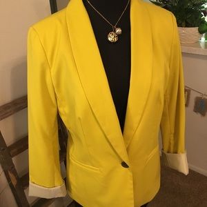 Old Navy Yellow Blazer